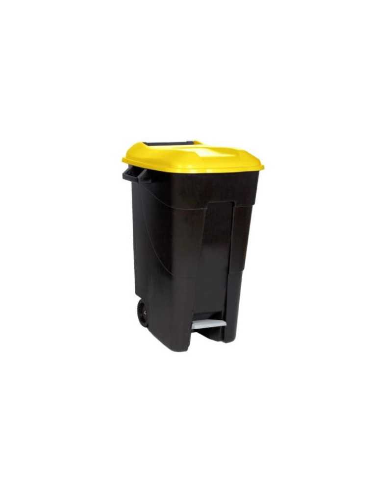 Contenedor de basura TAYG 120l. amarillo 423017