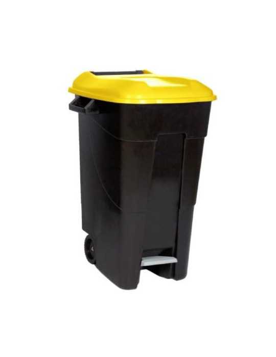 Contenedor de basura TAYG 120l. amarillo 423017