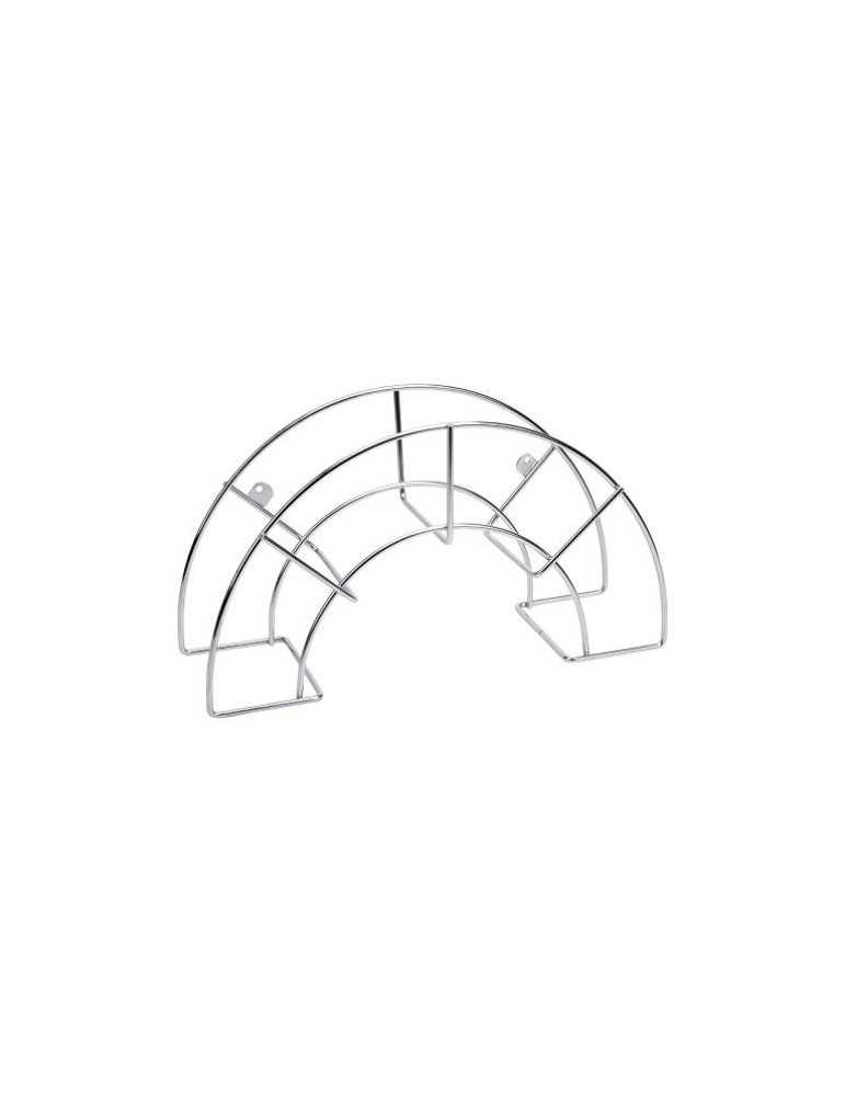 Soporte manguera SAUVIC grande inoxidable 3303