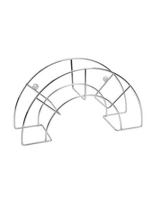 Soporte manguera SAUVIC grande inoxidable 3303
