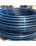 Tubo polietileno CAUDAL PE HD 100,10 bar. 50m/25mm. Alimentacion 1002510B