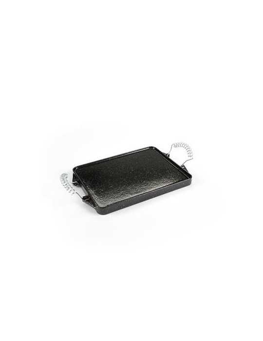Plancha asado GARCIMA hierro fundido esmaltada 24x43 12024