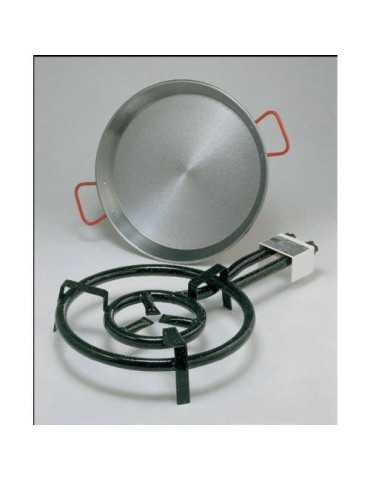 Paellero + gas GARCIMA modelo 400 + paella 42 cm.