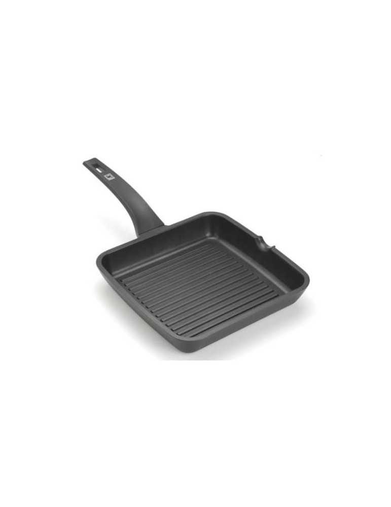 Asadora grill BRA rallada Eficient 28 cm.