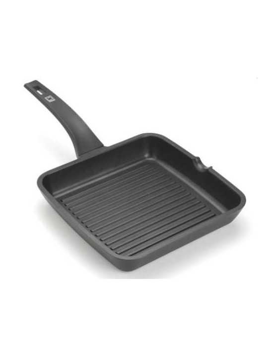Asadora grill BRA rallada Eficient 28 cm.