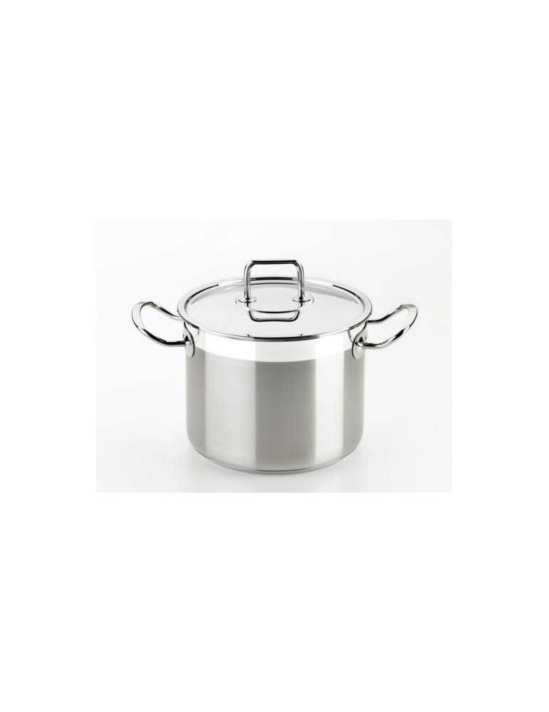 Olla con tapa BRA 24 cm. profesional