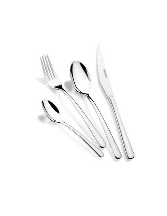 Cuberteria BRA 24 piezas con cuchillo chuletero pisa