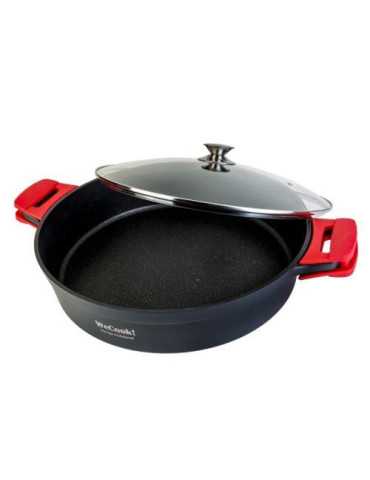 Cazuela baja WECOOK aluminio fundido Ecochef 32cm