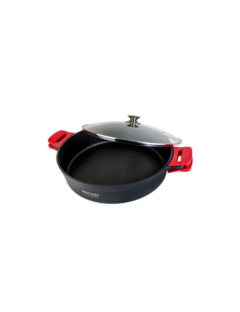 Cazuela baja WECOOK aluminio fundido Ecochef 32cm