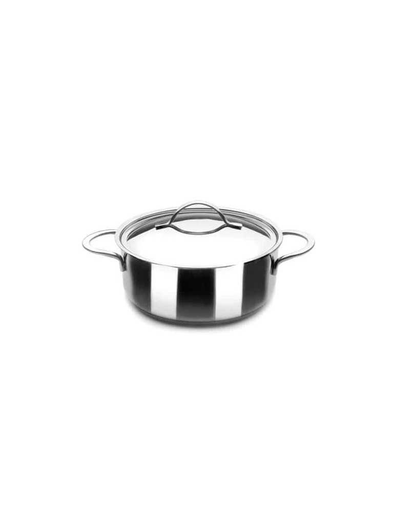 Cacerola con tapa IBILI inox Noah 28 cm 605028
