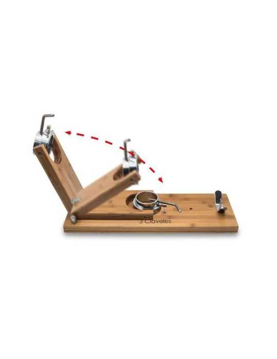 Jamonero 3 CLAVELES plegable cabezal giratorio 3C 01736