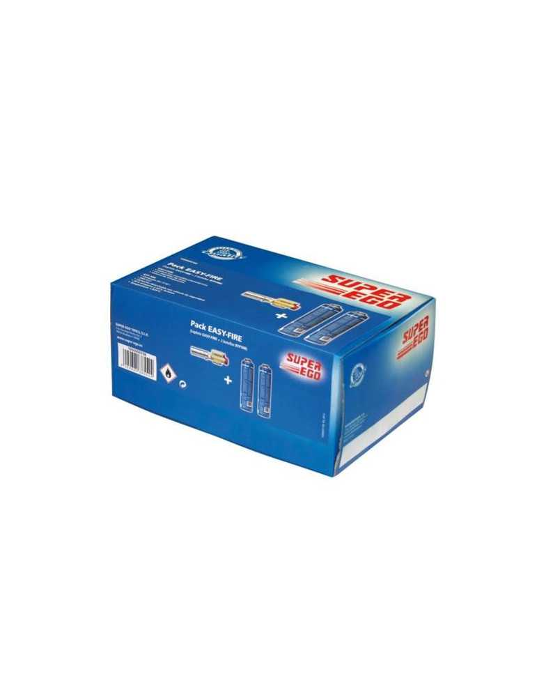 Pack soplete SUPER-EGO Easyfire + 2 botes 10000768