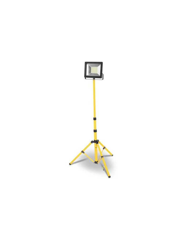 Proyector Led MATEL 1x50w. luz fria. tripode 5m. 23813