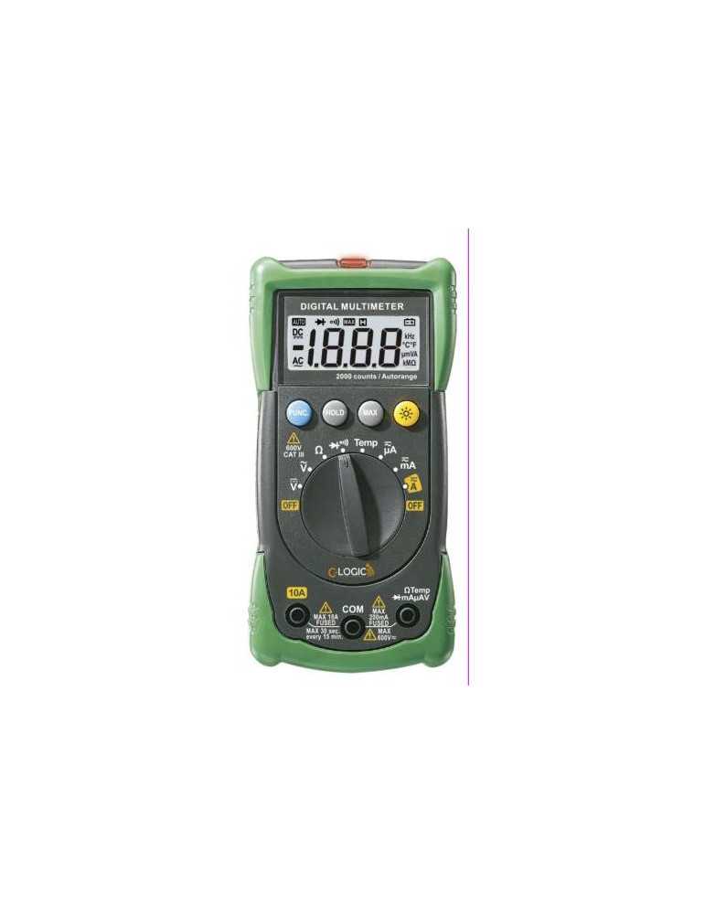 Multimetro digital ACHA profesional avanzado 3 en 1 50003