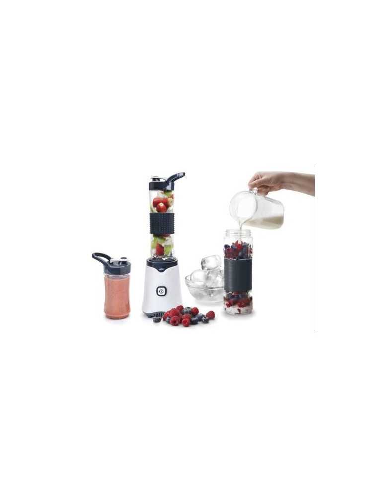 Batidora personal LACOR de vaso Mix&go 350 w. blanco 69382