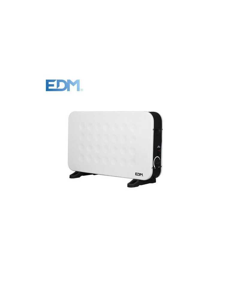 Convector EDM 2.000w Round black series 07135