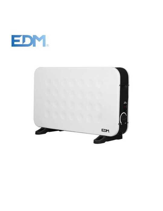 Convector EDM 2.000w Round black series 07135