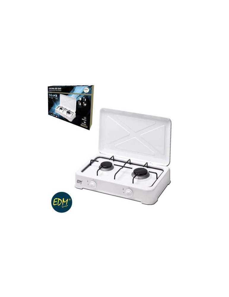 Cocina de gas EDM 2 fuegos edm 7420