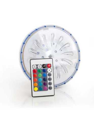 Proyector Led GRE color para piscina elevacion con mando PLED1C