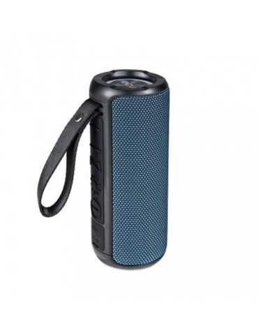 Altavoz DCU led bluetooth 5.0 IPX5 azul
