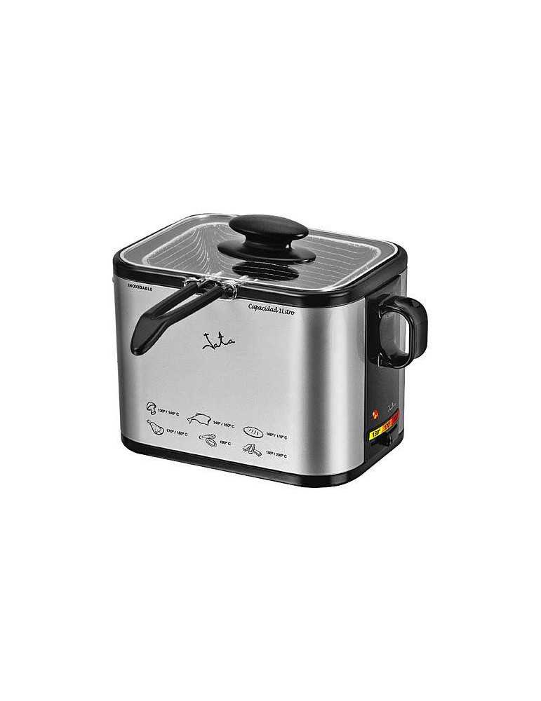 Freidora metálica JATA 1000w. 1l. FR326