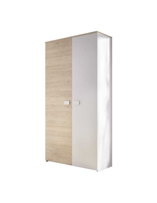 Conjunto dormitorio DINA 4 DEKIT natural / blanco