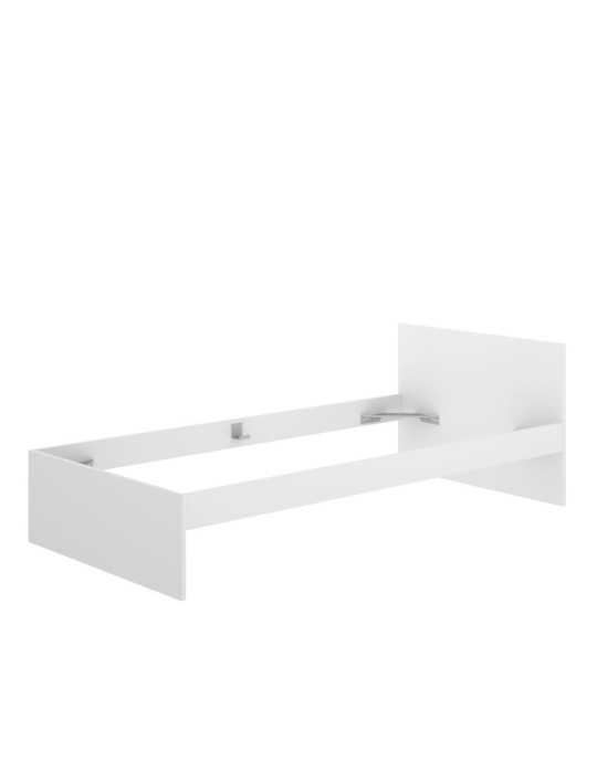 Cama dormitorio TOP DEKIT 90x190 blanco blanco