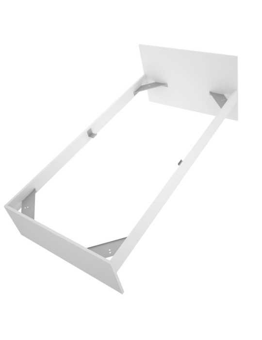 Cama dormitorio TOP DEKIT 90x190 blanco blanco