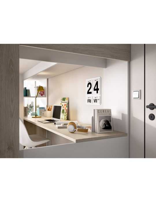 Conjunto dormitorio SPYLO DEKIT natural / alistonado/blanco