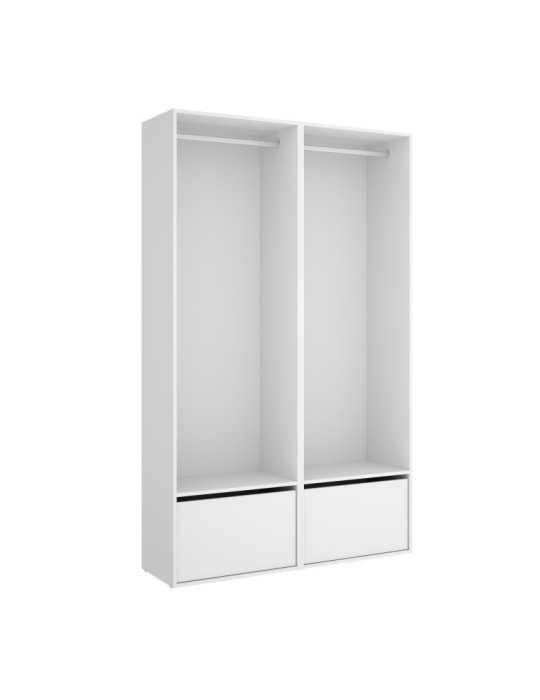 Conjunto dormitorio SUIT 1 DEKIT blanco/natural