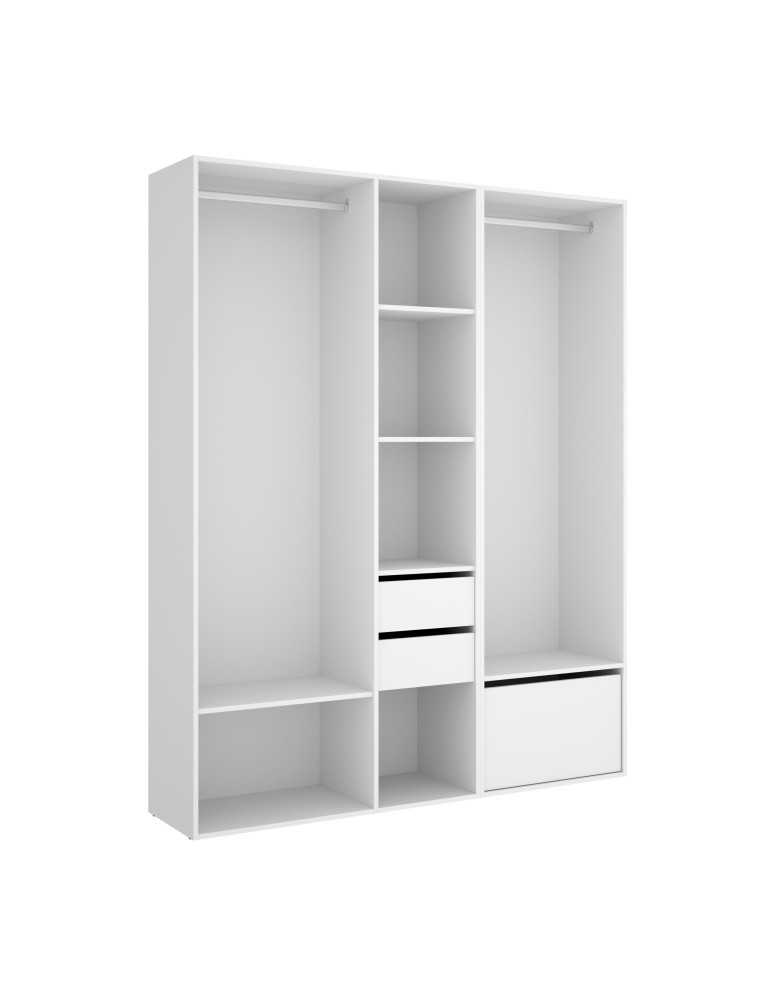 Conjunto dormitorio SUIT 2 DEKIT blanco/natural