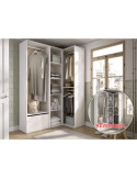 Conjunto dormitorio SUIT DEKIT blanco/natural