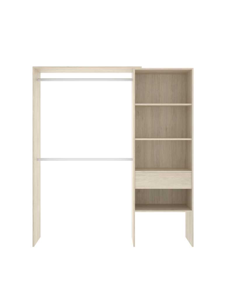Conjunto vestidor dormitorio SUIT DEKIT 1 cajon natural