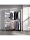 Conjunto vestidor dormitorio SUIT DEKIT blanco