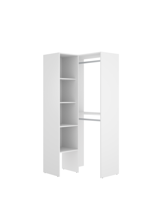 Conjunto vestidor dormitorio SUIT DEKIT rincon blanco
