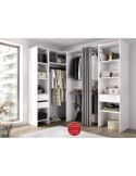 Vestidor dormitorio SUIT DEKIT rincon blanco