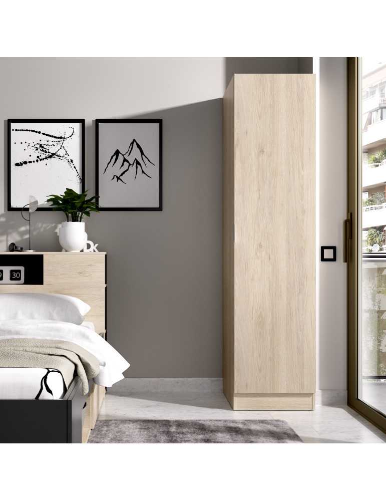 Armario vestidor dormitorio ESSEN DEKIT 2 puerta natural