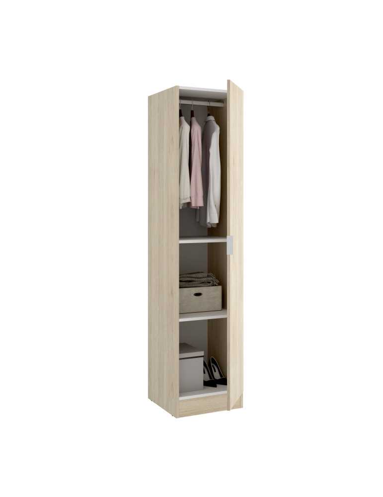 Armario vestidor dormitorio ESSEN DEKIT 2 puerta natural
