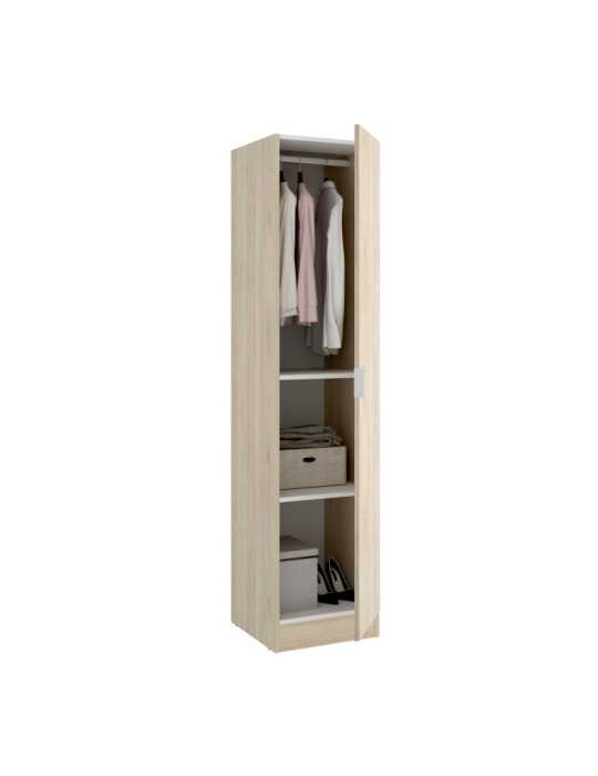 Armario vestidor dormitorio ESSEN DEKIT 2 puerta natural