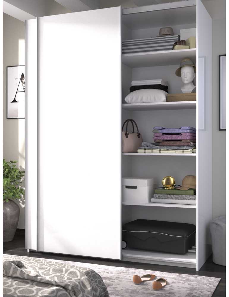 Estantes armario dormitorio DEKIT pack estantes interior 150 blanco