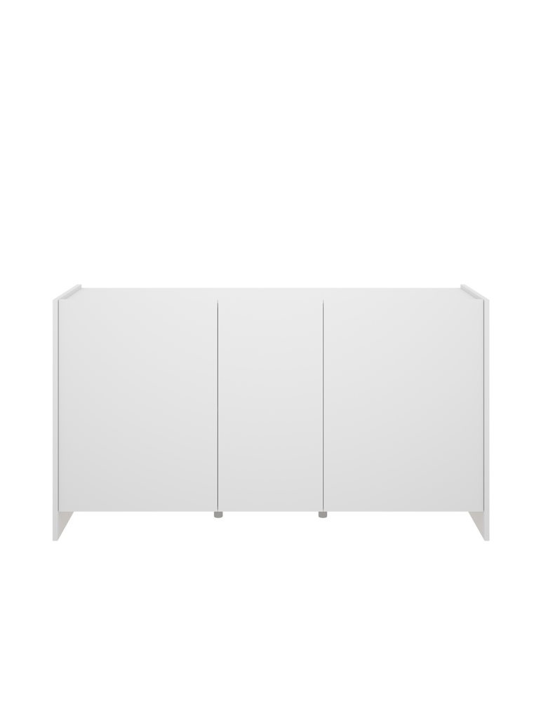 Aparador para comedor KLOE DEKIT 5 puertas blanco / natural