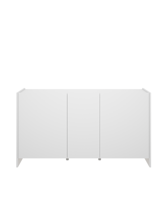 Aparador para comedor KLOE DEKIT 5 puertas blanco / natural