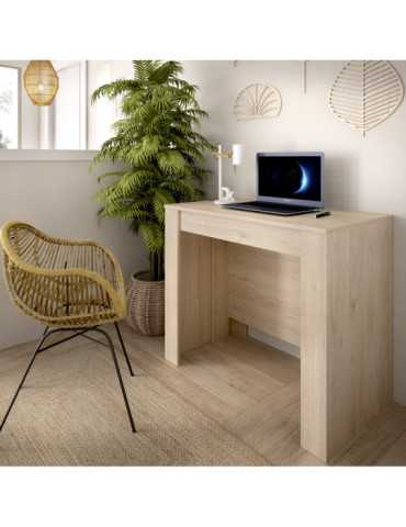 Mesa para comedor KIONA DEKIT extensible natural 2