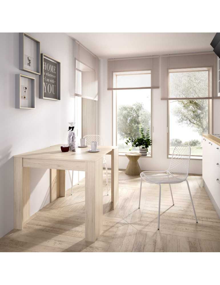 Mesa para comedor KIONA DEKIT extensible natural