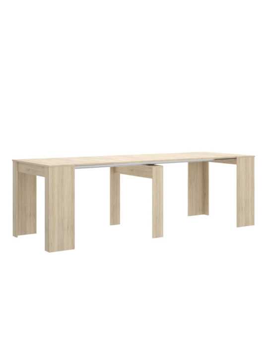 Mesa para comedor KIONA DEKIT extensible natural