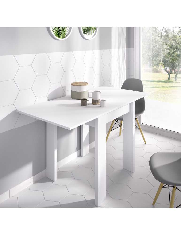 Mesa auxiliar BOK DEKIT blanco