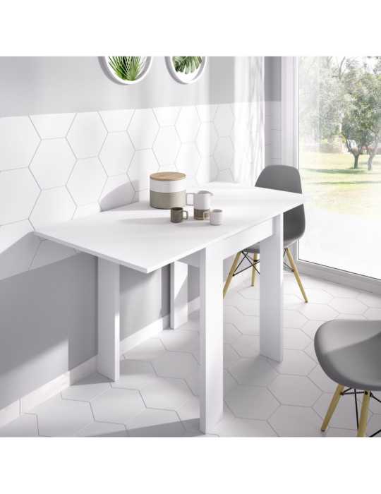 Mesa auxiliar BOK DEKIT blanco