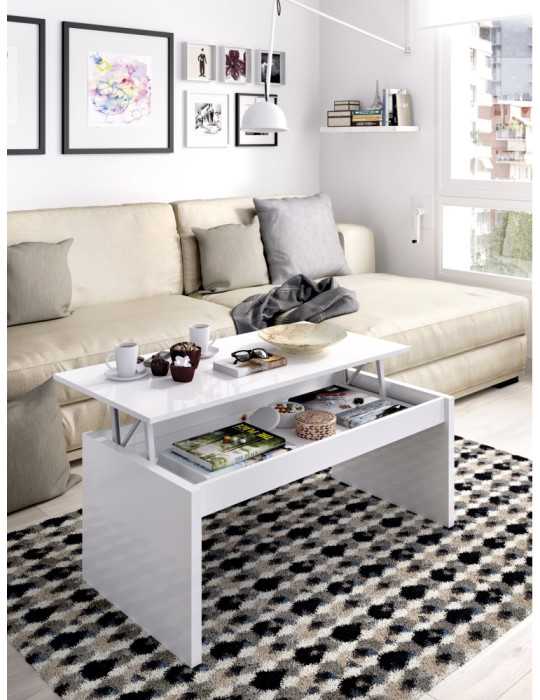 Mesas centro salon SIDE DEKIT b. brillo