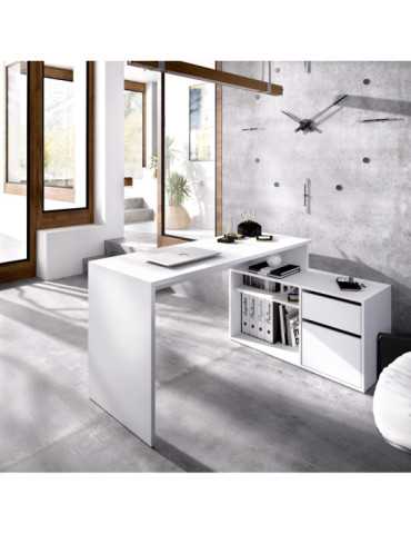 Mesa escritorio ROX DEKIT L blanco