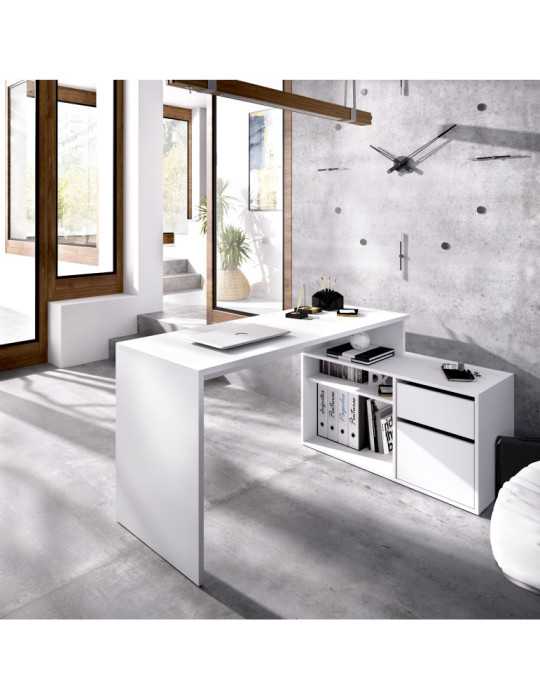 Mesa escritorio ROX DEKIT L blanco